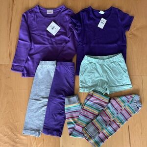 Hanna Andersson Bundle 4T 5T 100 110cm Tops Bottoms PJs